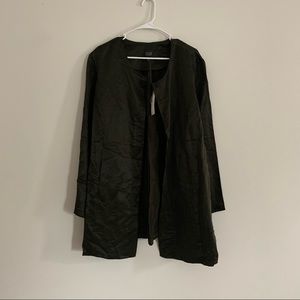 Eileen Fisher Silk Linen Jacket